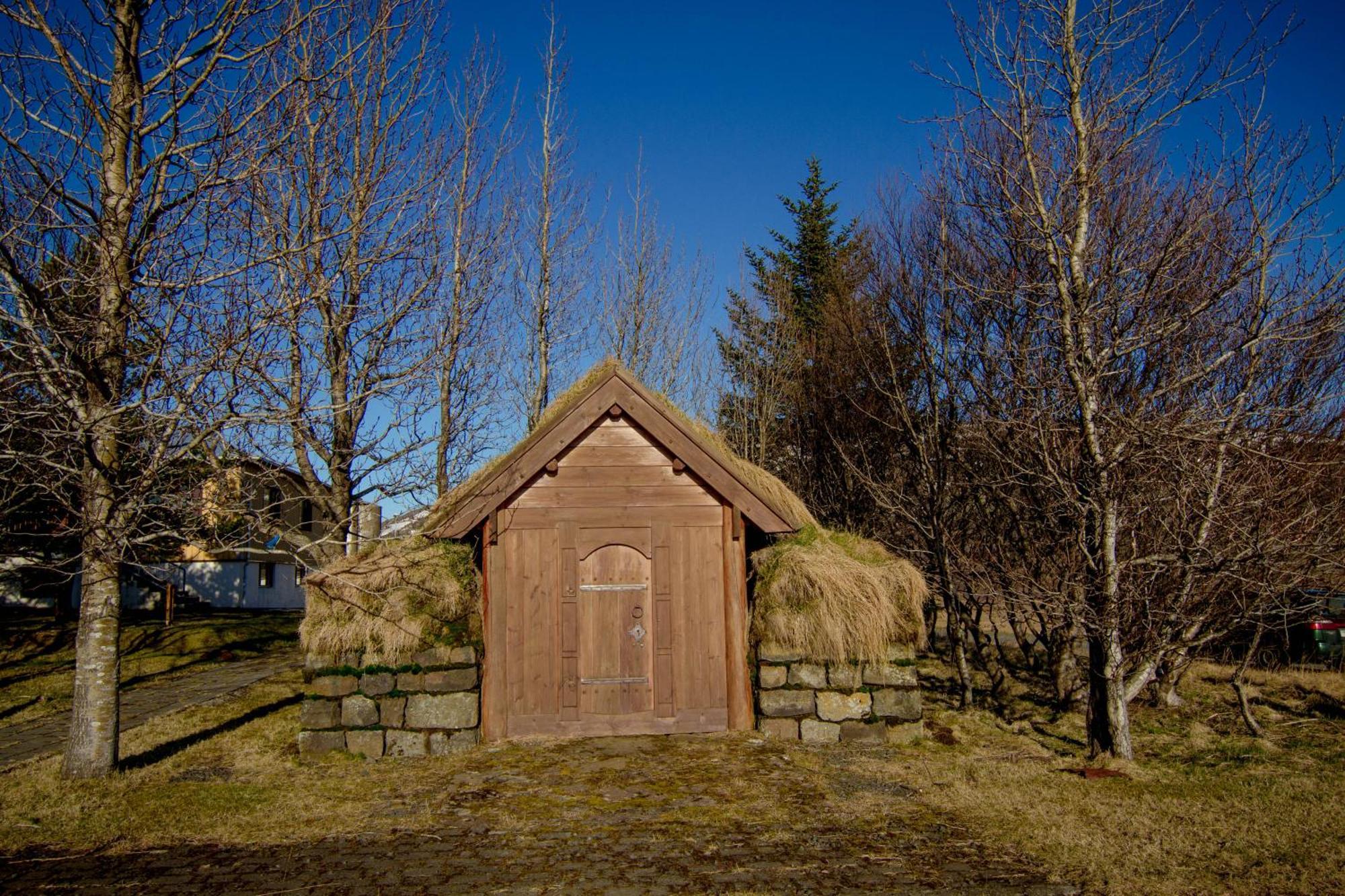 北极光酒店 Úlfljótsvatn 外观 照片